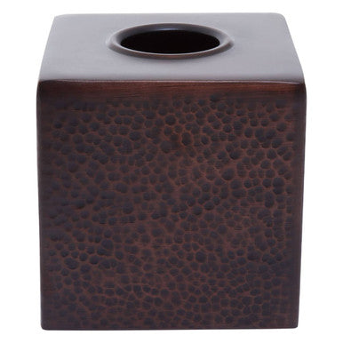 Bronze Finish Tissue Box | Allegra