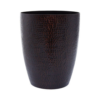Dark Bronze Finish Waste Bin | Allegra