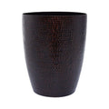 Dark Bronze Finish Waste Bin | Allegra