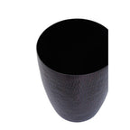 Dark Bronze Finish Waste Bin | Allegra