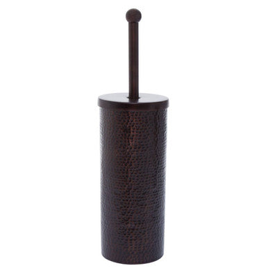 Dark Bronze Finish Aluminium Toilet Brush | Allegra