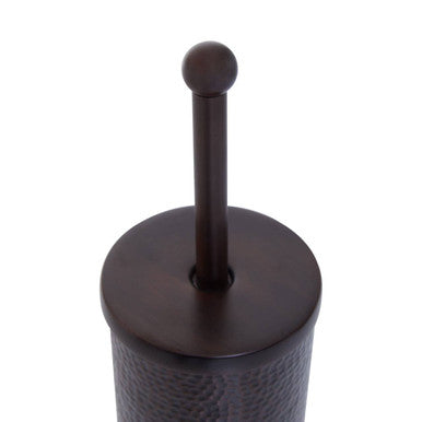 Dark Bronze Finish Aluminium Toilet Brush | Allegra