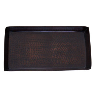 Aluminium Dark Bronze Finish Tray | Allegra