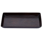 Aluminium Dark Bronze Finish Tray | Allegra