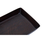 Aluminium Dark Bronze Finish Tray | Allegra