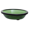 Kiara Green Glass Soap Dish | Allegra