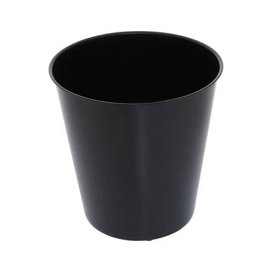 Kiara Stainless Steel Black Waste Bin | Allegra