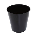 Kiara Stainless Steel Black Waste Bin | Allegra