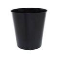 Kiara Stainless Steel Black Waste Bin | Allegra