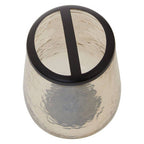 Textured Glass Toothbrush Holder | Allegra