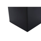 Stainless Steel Black Tissue Box | Allegra