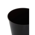 Black Stainless Steel Waste Bin | Allegra