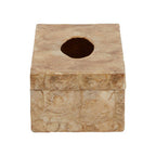 Beige Seashell Tissue Box | Palu