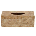 Beige Seashell Tissue Box | Palu