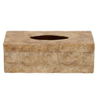 Beige Seashell Tissue Box | Palu