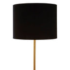 White Marble and Gold Floor Lamp | Sika
