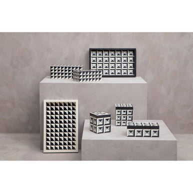 Black and White Tray | Davino