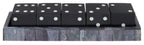 Grey Bone Dice Set with Black Dice | Churchill Games