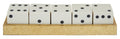 Gold Dice Set with 5 White Dice | Churchill Games