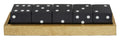 Gold Dice Set with 5 Black Dice | Churchill Games
