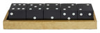 Gold Dice Set with 5 Black Dice | Churchill Games