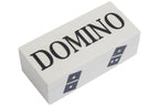 White and Black Domino Box | Churchill Games