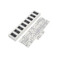 White and Black Finish Domino Box | Churchill Games