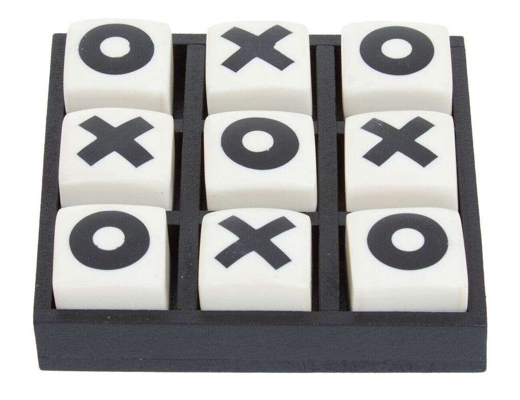 Extra Small White and Black Noughts and Crosses | Churchill Games