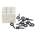 Cream and Black Bone Noughts & Crosses | Churchill Games