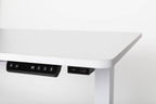 Classic Electric Height Adjustable Desk White (Wood Top) – Purus Life