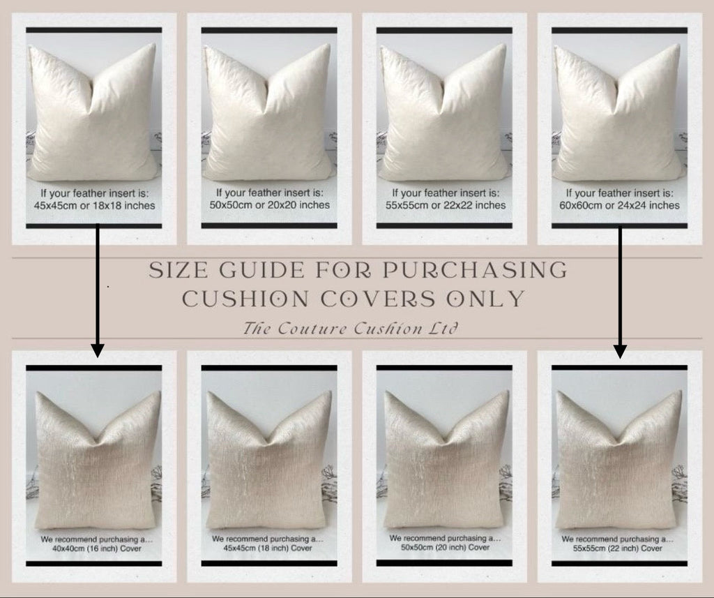 The Couture Cushion - The Charcoal Rubin - Style No. 151