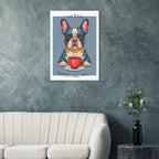 'I've Been Expecting You' (Dog) - Premium Matte Paper Poster