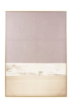 Canvas Gold and Grey Foil Wall Art | Astratto