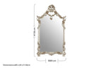 Juliet Rectangular Framed Wall Mirror.