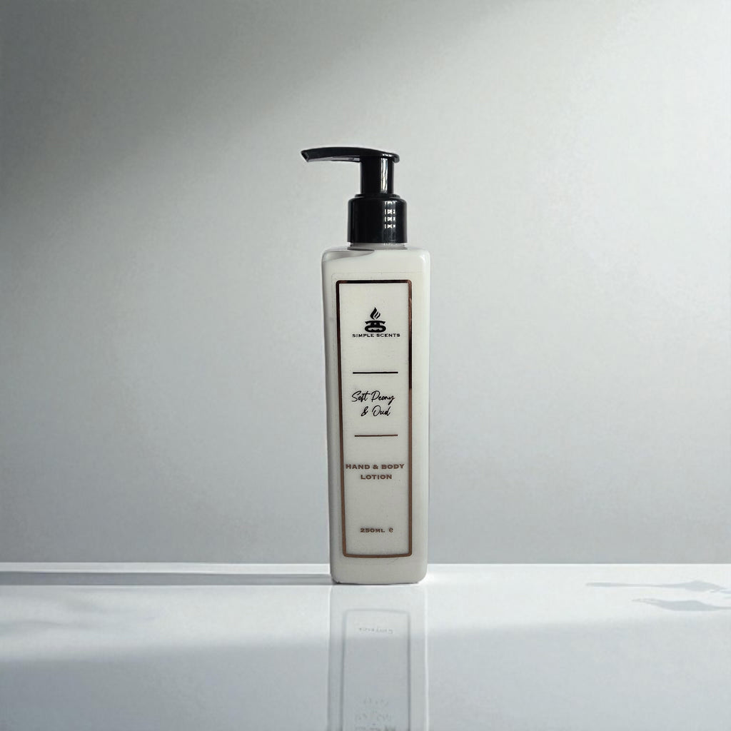 Simple Scents Soft Peony & Oud Hand & Body Lotion 250ml