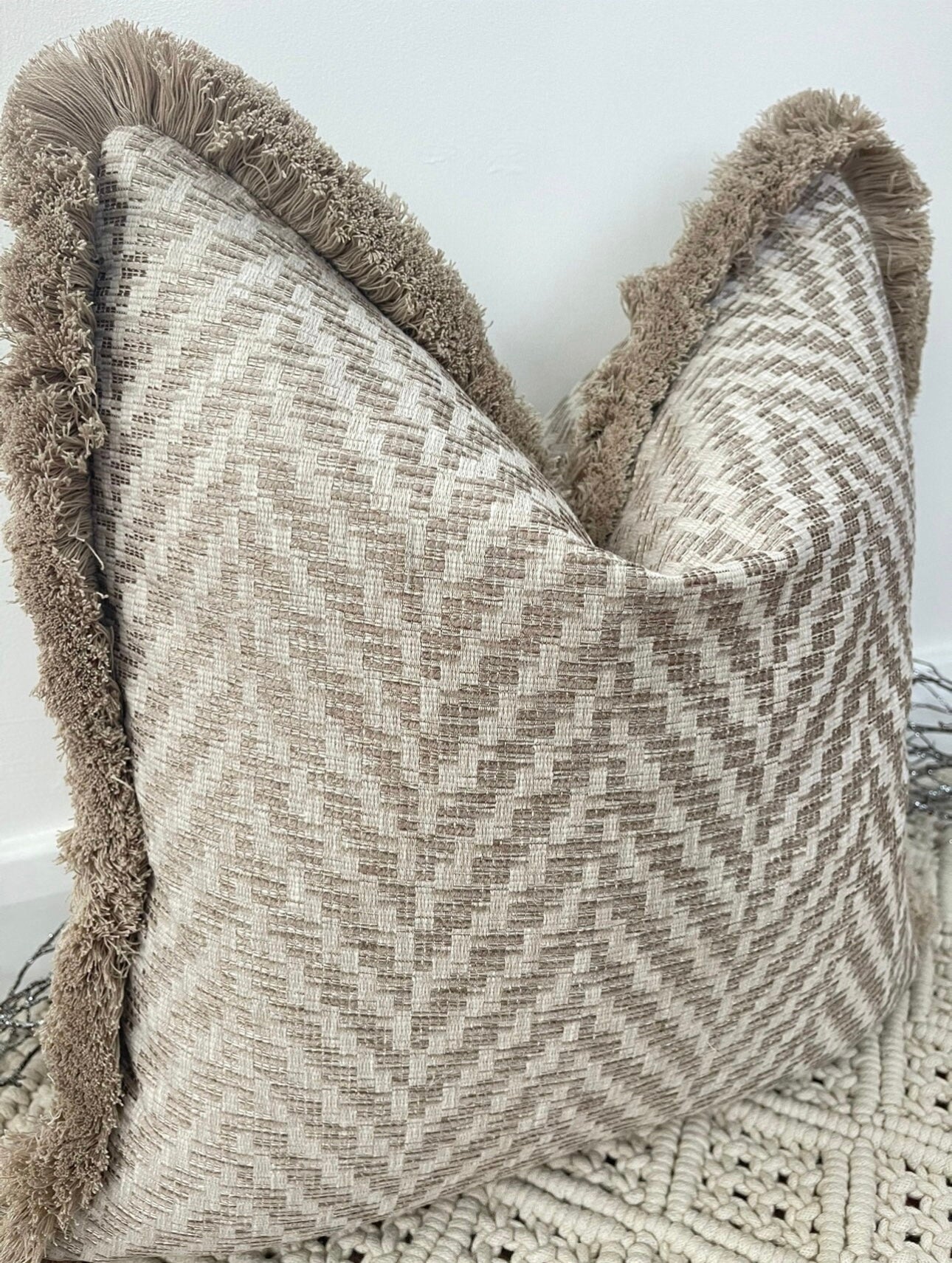 The Couture Cushion - The Beige Michi - Style No. 188