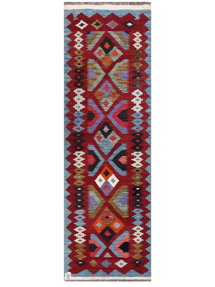 Maimana Kilim - 208 x 65 cm