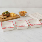 Set of Three Snack Dishes | Hollywood