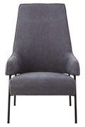 Ash Velvet Chair | Henia