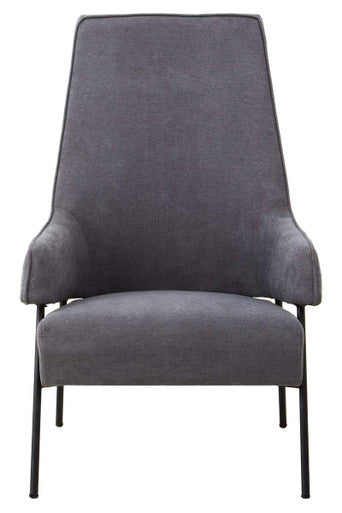 Ash Velvet Chair | Henia