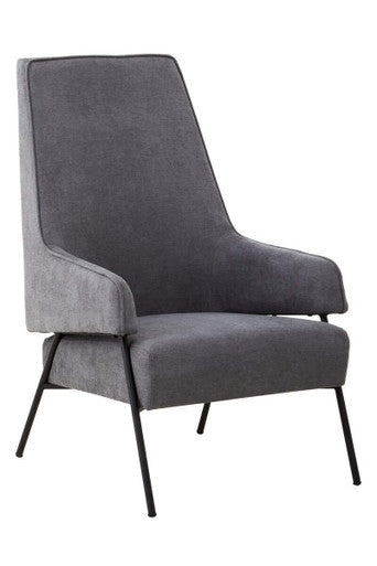 Ash Velvet Chair | Henia
