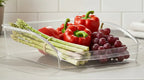 Azuma Clear PS Plastic Large Fridge Organiser