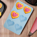 Pastel Blue Heart Shape Cake Mould | Zing