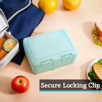 Mint Green 2 Section Lunch Box | Grub Tub