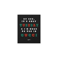 Blossoms - I Like Your Look (Black + Green + Red)