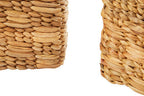Set of 3 Natural Water Hyacinth Storage Baskets | Lidi