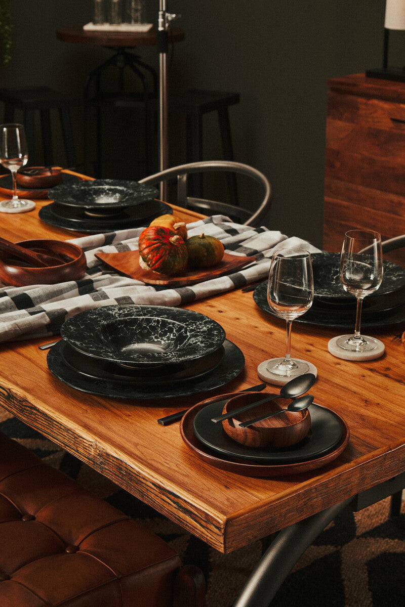 Round Acacia Wood Plate | Kora