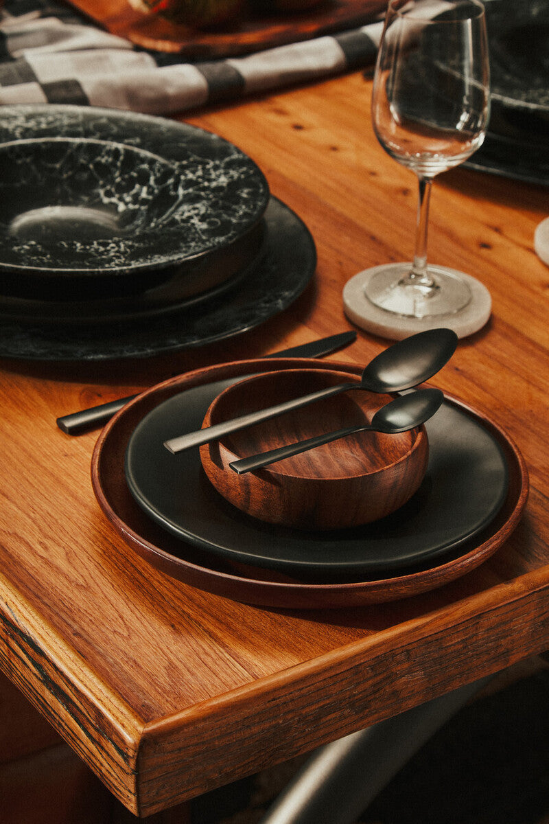Round Acacia Wood Plate | Kora