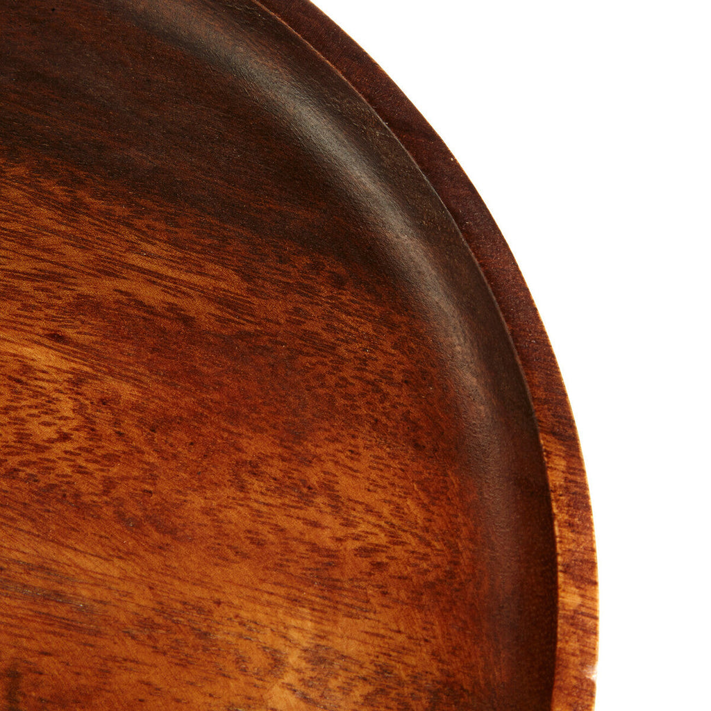 Round Acacia Wood Plate | Kora