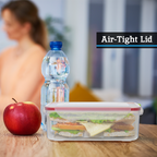 4 Piece Food Containers with Airtight Lids | Herrela